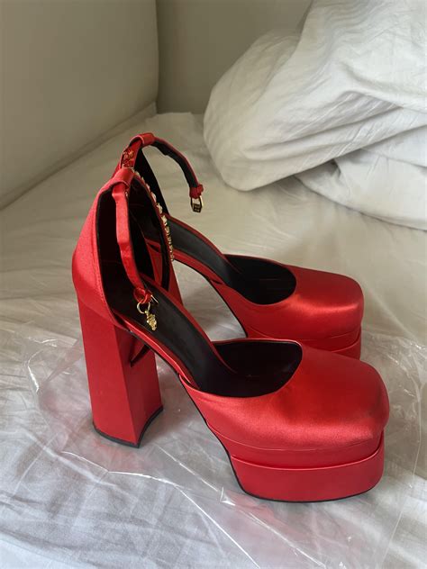 best replica versace shoes|versace platform heels.